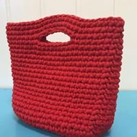 Veske heklet i Thick&Quick Strikke og hekle pakker Veske heklet i Thick&Quick Strikke og hekle pakker
