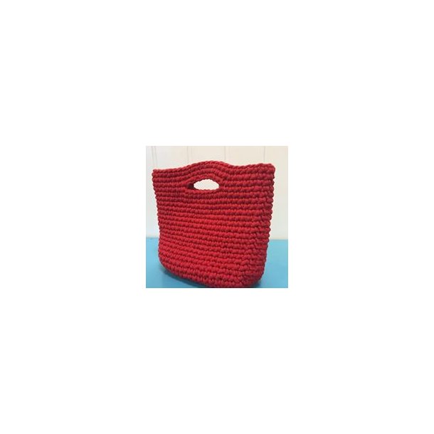 Veske heklet i Thick&Quick Strikke og hekle pakker Veske heklet i Thick&Quick Strikke og hekle pakker